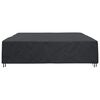 vidaXL Furniture Cover Plain Black 157.48 x 118.11 x 27.56 in 600D