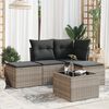 vidaXL Garden Sofa Set Light grey, Dark grey
