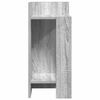 vidaXL Side Table Grey Sonoma Engineered Wood Small Side Table
