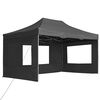 vidaXL Party Tent Anthracite Aluminum alloy, Oxford fabric with PVC coating