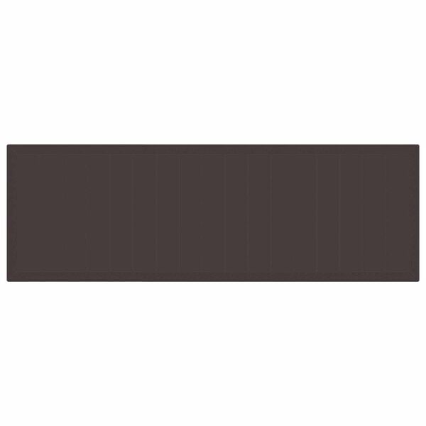 vidaXL Garden Dining Set 13 pcs Brown Poly rattan