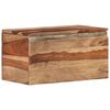 vidaXL Storage Chest 22.4"x11.8"x11.8" Solid Wood