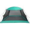 vidaXL Mosquito Tent with Roof Sea Green 149.61 x 149.61 x 88.58 in