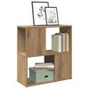 vidaXL Book Cabinet Artisan Oak Engineered wood Small Book Cabinet