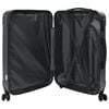 vidaXL Suitcase 3 pcs Dark Grey 19.69 x 12.20 x 30.71 in ABS Plastic