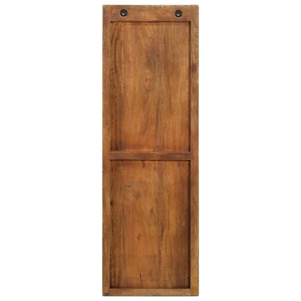 vidaXL Coat Rack Multicolor Solid reclaimed wood, powder-coated steel