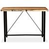 vidaXL Bar Set Brown Reclaimed wood Large Industrial Bar Set