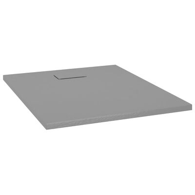 vidaXL Shower Base Tray SMC Gray 39.4"x31.5"