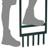 vidaXL Lawn Aerator Green Powder-Coated Steel Heavy-Duty Lawn Aerator