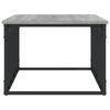 vidaXL Coffee Table Grey sonoma Engineered wood, metal