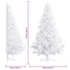 vidaXL Artificial Half Christmas Tree