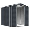 vidaXL Garden Shed Garden Shed Rectangular Modern Durable Metal Shed