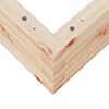 vidaXL Garden Planter Natural Wood Solid Pine Wood Medium