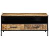 vidaXL Coffee Table Brown 35.4" x 19.7" x 15.7" Solid Mango wood