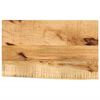 vidaXL Table Top Natural Wood Solid Mango Wood 19.7 in x 11.8 in