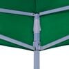 vidaXL Party Tent Roof Green 600D oxford fabric with PVC coating
