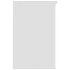 vidaXL Drawer Cabinet White Engineered wood Compact Drawer Cabinet
