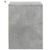 vidaXL Bedside Cabinet Set of 2 Concrete grey Engineered wood Medium