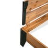 vidaXL Bed Frame Brown Solid Acacia wood Full Durable Bed Frame