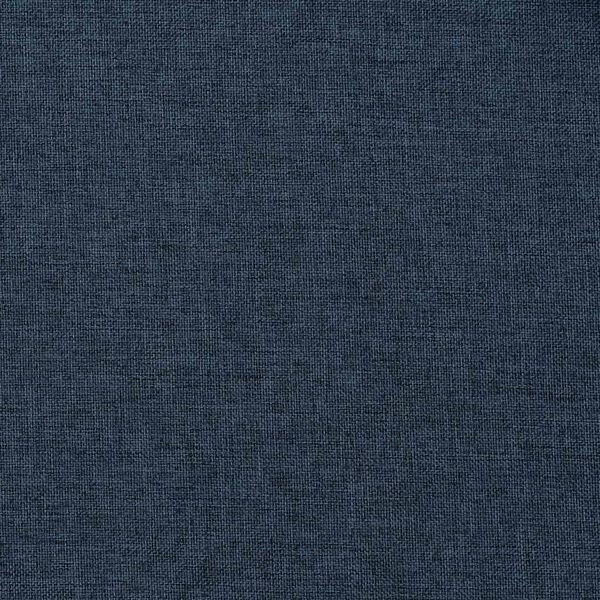 vidaXL Linen-Look Blackout Curtains with Hooks 2 pcs Blue 55.1x88.6"