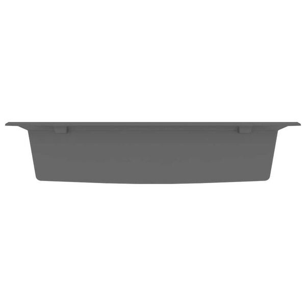 vidaXL Kitchen Sink Gray 79 x 50 x 31 cm Granite