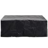 vidaXL Garden Furniture Cover Black Polyethylene 78.7 x 63.0 x 27.6 in