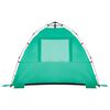 vidaXL Beach Tent 3-Person Sea Green Quick Release Waterproof