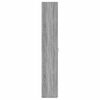 vidaXL Office Cabinet Grey sonoma Engineered wood Tall Office Cabinet