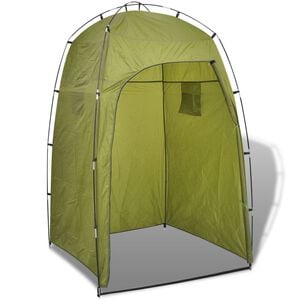 vidaXL Shower/WC/Changing Tent Green