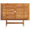 vidaXL 5 Piece Patio Dining Set Solid Acacia Wood