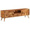 vidaXL TV Stand Solid Wood Acacia with Honey Finish 55.1"x11.8"x15.7"