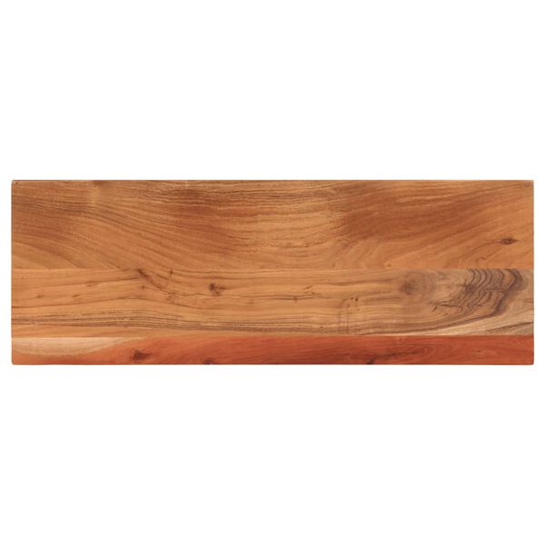 vidaXL Table Top 31.5"x7.9"x1.5" Rectangular Solid Wood Acacia
