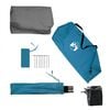vidaXL Camping Windbreak Blue 200.0x51.2" Waterproof