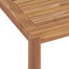 vidaXL Dining Table Warm Brown