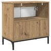 vidaXL Bathroom Sink Cabinet Artisan Oak 23.82 x 13.19 x 24.02 in