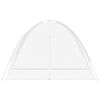 vidaXL Mosquito Net Mongolia with Doors 220 Mesh White 78.7x78.7x53.1"