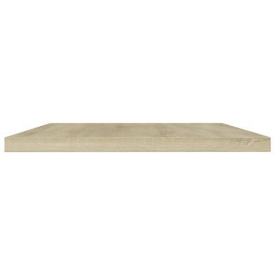 vidaXL Bookshelf Boards 4 pcs Sonoma Oak 23.6"x11.8"x0.6" Engineered Wood