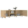 vidaXL TV Cabinet with Shelf with Storage with Door Sonoma oak 150 cm x 30 cm x 50 cm