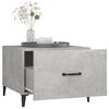 vidaXL Coffee Table Concrete Grey Engineered Wood, Metal