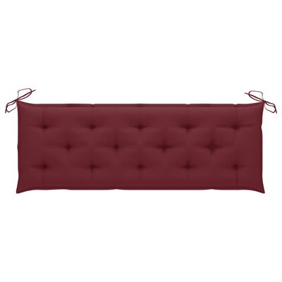 vidaXL Cushion for Swing Chair Wine Red 59.1 Fabric"