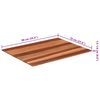 vidaXL Table Top Honey brown Solid acacia wood Standard Sturdy