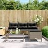 vidaXL Garden Sofa Removable Covers Garden Sofa Contemporary Durable