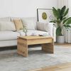 vidaXL Coffee Table Artisan Oak Engineered Wood Medium Coffee Table