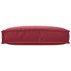vidaXL Pallet Cushion for Backrest Wine Red 23.6" x 15.7" x 4.7