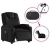 vidaXL Electric Massage Recliner Chair Black Faux leather, metal, plywood