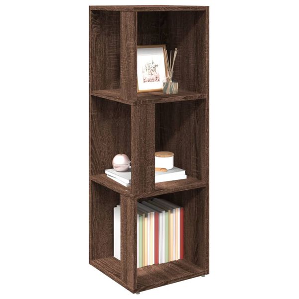 vidaXL Corner Cabinet Brown Oak Engineered wood Compact Corner Cabinet