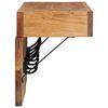 vidaXL Coat Rack with Shelf Brown 73 x 19 x 23 cm Solid Acacia wood