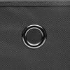 vidaXL Storage Boxes with Covers 4 pcs 11"x11"x11" Gray