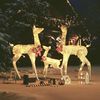 vidaXL Reindeer Family Gold Mesh, Metal Large Reindeer Family Other