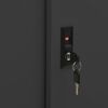 vidaXL Office Cabinet Anthracite Steel 35.4x15.7x35.4 in Office Cabinet